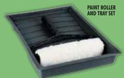 Paint Roller And Tray Set