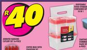 Disposable 18 In 1 Food Storage Container Set