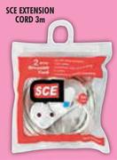 SCE 3m Extension Cord