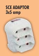 SCE Adaptor 3x5 Amp