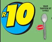 8 Piece Value Teaspoon Set