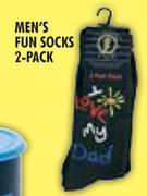 Men's Fun Socks-2's Pack