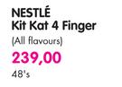 Nestle Kit Kat 4 Finger(All Flavours)-48's