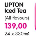 Lipton Iced Tea(All Flavours)-24x330ml