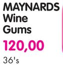 Maynards Wine Gums-36's
