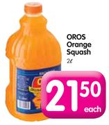Oros Orange Squash-2Ltr