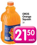 Oros Orange Squash-2L