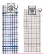 Caterers Choice 2 Pack Towelling Dish Cloths-Per Pack
