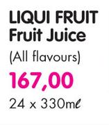 Liqui Fruit Fruit Juice(All Flavours) - 24X330ml