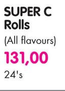 Super C Rolls(All Flavours)-Each