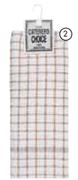 Caterers Choice 2 Pack Towelling Dish Cloths-Per Pack