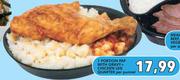 1 Portion Pap With Gravy + Chicken Leg Quarter-Per Punnet