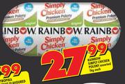 Rainbow Simply Chicken Polony-1kg --