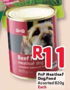 Pnp Meat Loaf Dog Food-820g