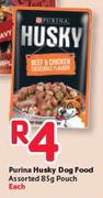 Purina Husky Dog Food-85g Pouch