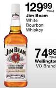 Jim Beam White Bourbon Whiskey-750ml
