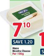 Meze Ricotta Cheese-Per 100gm