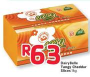 Dairy Belle Tangy Cheddar Slices - 1Kg