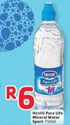 Nestle Pure Life Mineral Water Sprot-750ml