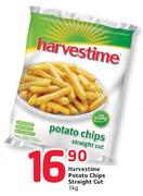 Harvestime Potato Chips Straight Cut-1kg