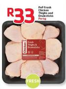 Pnp Fresh Chicken Thighs And Drumsticks-Per KG