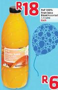 Pnp 100% Fruit Juice Blend Assorted-1.5L Each