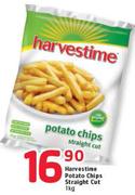 Harvestime Potato Chips Straight Cut-1KG