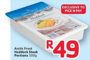 Arctic Frost Haddock Steak Portions-500gm