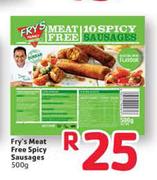 Fry's Meat Free Spicy Sausages-500g