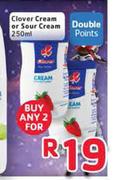 Clover Cream Or Sour Cream-2x250ml