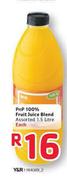Pnp 100% Fruit Juice Blend Assorted-1,5Ltr.
