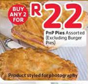 Pnp Pies(Excluding Burger Pies)-2's