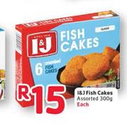 I&J Fish Cakes Assorted-300g