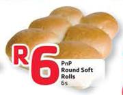 PnP Round Soft Rolls-6's