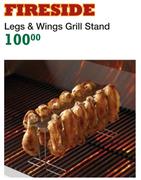 Fireside Legs & Wings Grill Stand