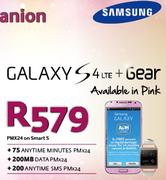 Samsung Galaxy S4 LTE Plus Gear-On Smart S