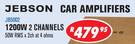 Jebson Car Amplifiers 1200W 2 Channels