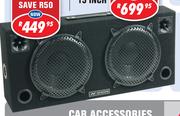 Dixon Taxi Boxes Dual 15 Inch(SBB3002)