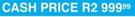 Tek Metallic Top Freezer Fridge - 225Ltr (Gross Capacity)