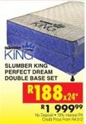 Slumber King Perfect Dream Double Base Set