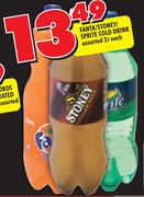 Fanta/Stoney/Sprite Cold Drink Assorted-2L Each