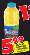 Delicious Dairy Blend Concentrate Assorted-1L