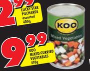 Koo Mixed/Curried Vegetables-410g