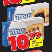 Today Pies Assorted-2's Each