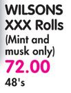 Wilsons XXX Rolls-48's