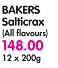 Bakers Salticrax(All Flavours)-12x200G
