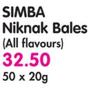 Simba Niknak Bales(All Flavours)-50x20G