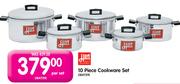 Hort 10 Piece Cookware Set-Per Set