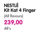 Nestle Kit Kat 4 Finger(All Flavours)-48's