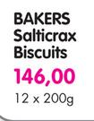 Bakers Salticrax Biscuits-12x200g